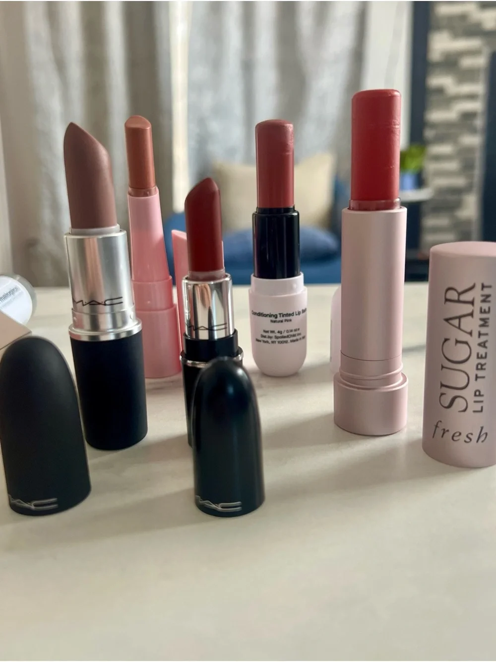 Lilly Lashes Mac Lipstick Teddy 2.0 and Debutant Buxom Pat McGrath Makeup Bundle - Picture 2 of 5